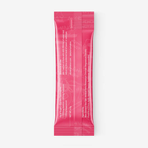 Zero Sugar Hydration Powder Raspberry Lemonade 12 Pack-ELYTE-Matakana Pharmacy