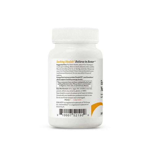 Energy Nutrients 30 Lozenges-Seeking Health-Matakana Pharmacy
