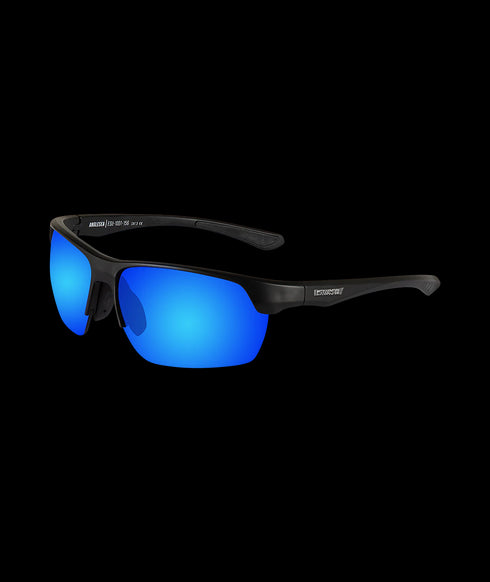 Wollumbin Anglesea Universal Sunglasses Black / Blue-Matakana Pharmacy