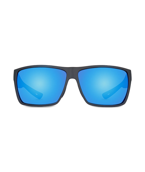 Wollumbin Mulloway Universal Sunglasses Black / Blue-Matakana Pharmacy