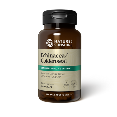 Echinacea Goldenseal 100 Capsules-Nature's Sunshine-Matakana Pharmacy