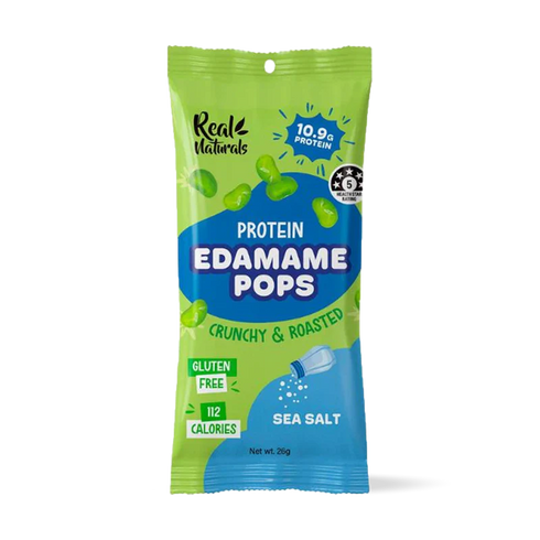 Edamame Pops Sea Salt 26g-Matakana Superfoods-Matakana Pharmacy