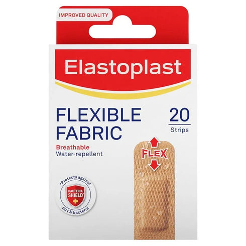 Elastoplast Flexible Fabric Strips 20 Pack-Elastoplast-Matakana Pharmacy