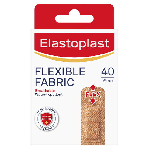 Elastoplast Flexible Fabric Strips 40 Pack-Elastoplast-Matakana Pharmacy