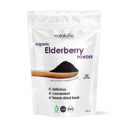 Image of Elderberry Organic Powder 100g