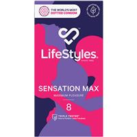 Lifestyle Sensation Max 8 Pack-SKYN-Matakana Pharmacy