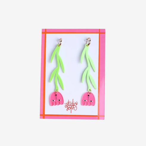 Flower Drops Earrings-Studio Soph-Matakana Pharmacy