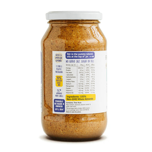 Almond Butter Crunchy 500g, view 3
