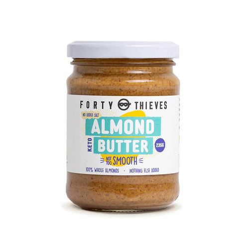 Almond Butter Smooth 235g, front of the jar