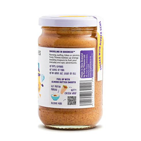 Almond Butter Smooth 290g being served