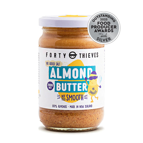 Almond Butter Smooth 290g, front of the jar