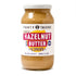 Hazelnut Butter Smooth 500g, front of the jar
