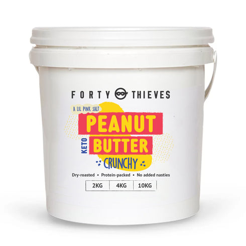 Peanut Butter Smooth 4kg Catering Pail, front of the catering pail