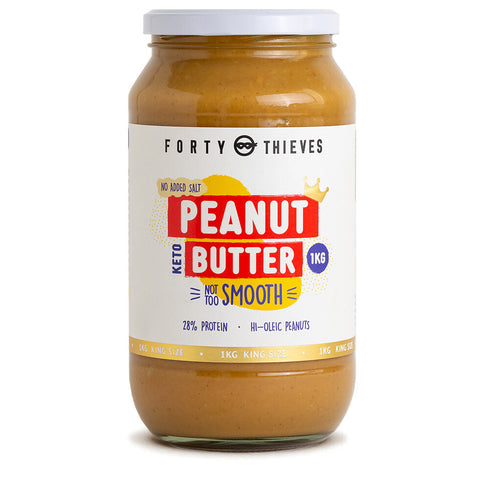 Peanut Butter Smooth 1kg, front of the jar