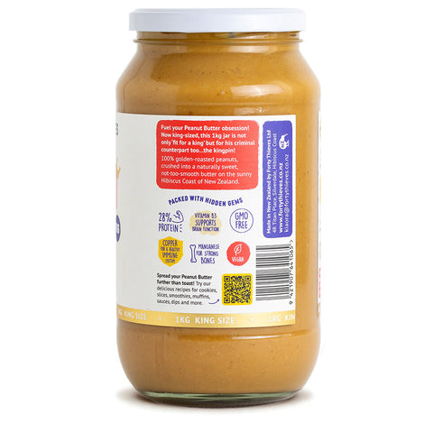 Peanut Butter Smooth 1kg being served