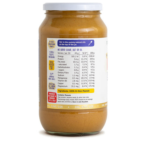 Peanut Butter Smooth 1kg, view 3