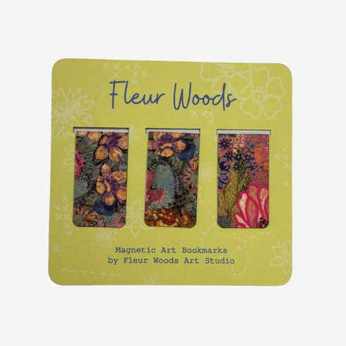 Bookmark Set of 3 - Meadow-Fleur Woods-Matakana Pharmacy