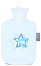 Hot Water Bottle Kids Fleece Cover Blue Baby Boy 0.8L-FASHY-Matakana Pharmacy