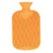 Hot Water Bottle Wavy Ribbed Orange 2L-FASHY-Matakana Pharmacy