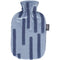 Hot Water Bottle Plush Cover 3D Embroidery Blue 2.0L-FASHY-Matakana Pharmacy