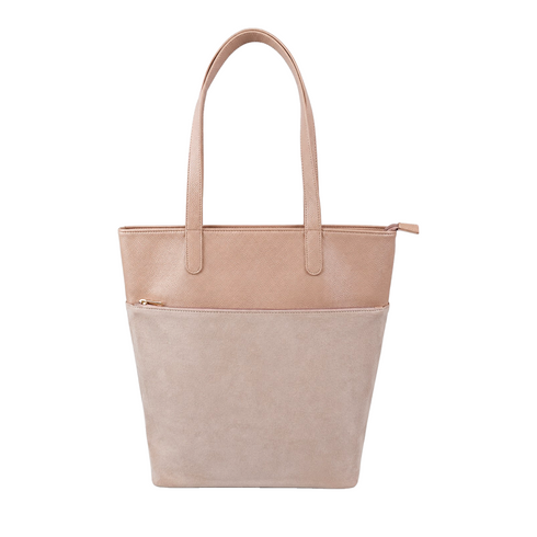 Fendalton Tote Bag | Pink Suede-Moana Road NZ-Matakana Pharmacy