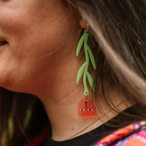 Flower Drops Earrings-Studio Soph-Matakana Pharmacy