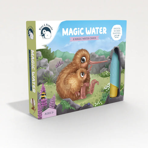 Kuwi & Friends - Magic Water Cards - Kuwi's First Egg-Illustrated Publishing-Matakana Pharmacy
