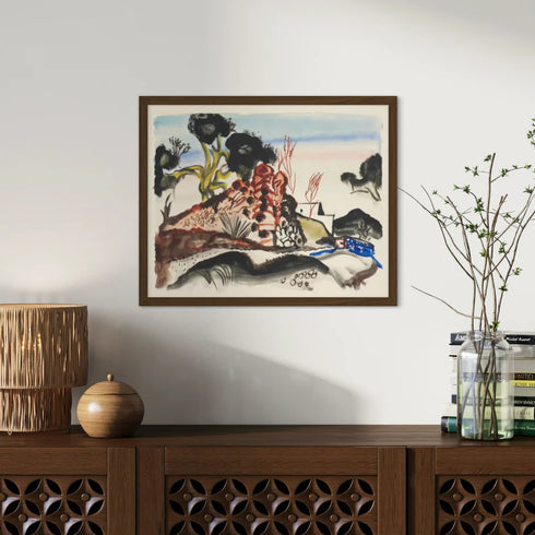 Frances Hodgkins - Print - Road to the hills, Ibiza-Te Papa Store-Matakana Pharmacy