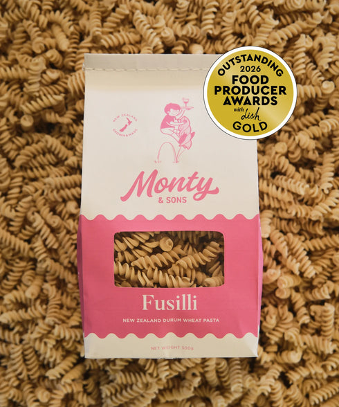 Fusilli | New Zealand Durum Wheat Pasta 500g-Monty & Sons-Matakana Pharmacy