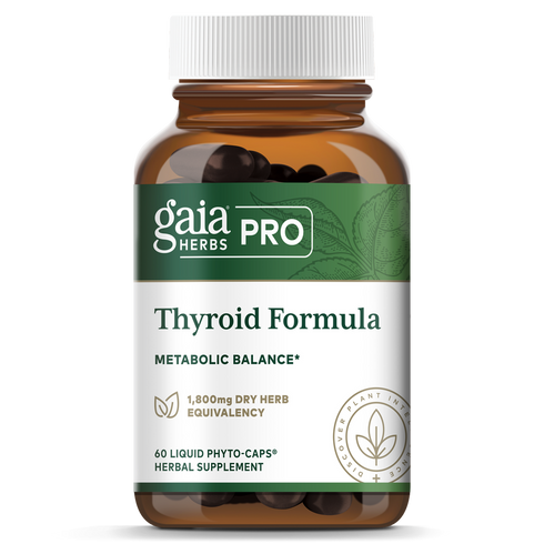 Gaia Herbs Pro Thyroid Formula, front of pack