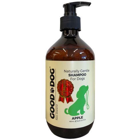GOOD DOG Shampoo ? Apple 480ml-Good Dog-Matakana Pharmacy