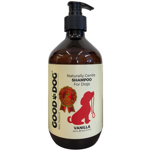 Good Dog Shampoo ? Vanilla 480ml-Good Dog-Matakana Pharmacy