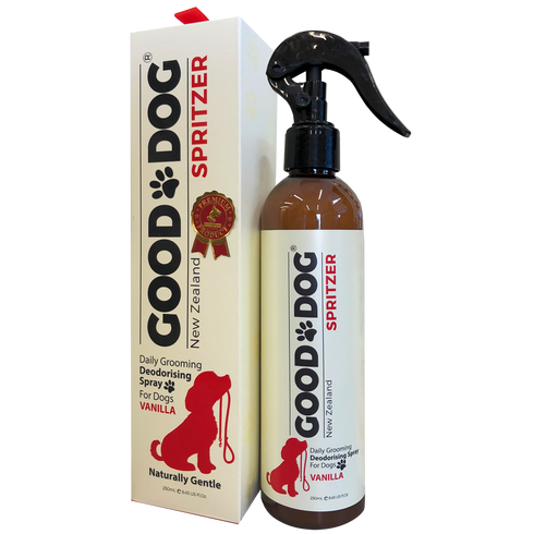 GOOD DOG Deodorising Spritzer Vanilla 250ml-Good Dog-Matakana Pharmacy