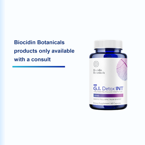 GI Detox INT 60 Capsules | Biocidin Botanicals-Biocidin Botanicals-Matakana Pharmacy