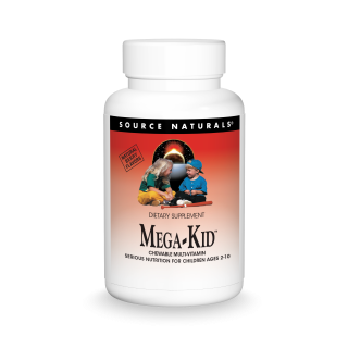 Image of source naturals mega kid multi 60 wafers
