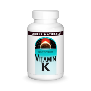 Image of source naturals vitamin K 100 tablets