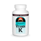 Image of source naturals vitamin K 100 tablets