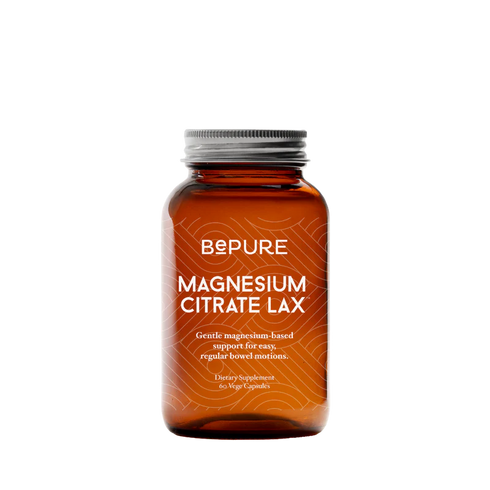 Magnesium Citrate Lax 60 Capsules | BePure-BEPURE-Matakana Pharmacy