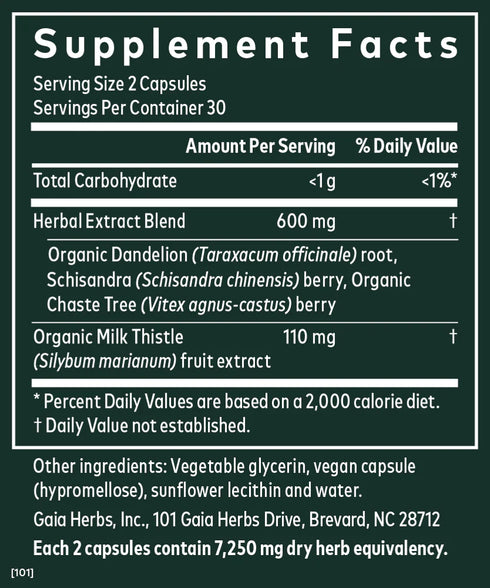 Cycle Support 60 Capsules-Gaia Herbs-Matakana Pharmacy