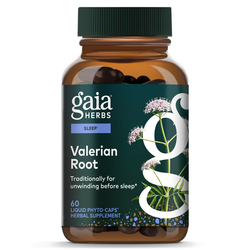 Valerian Root 60 Capsules-Gaia Herbs-Matakana Pharmacy
