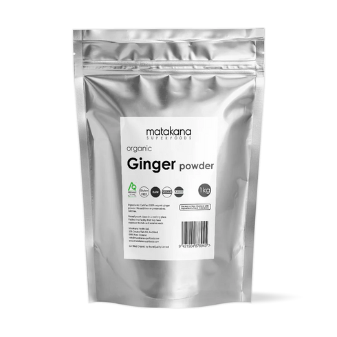 Ginger Powder Organic 1kg-Matakana Superfoods-Matakana Pharmacy