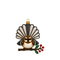 Glass Christmas Tree Ornament | Piwakawaka-Moana Road NZ-Matakana Pharmacy