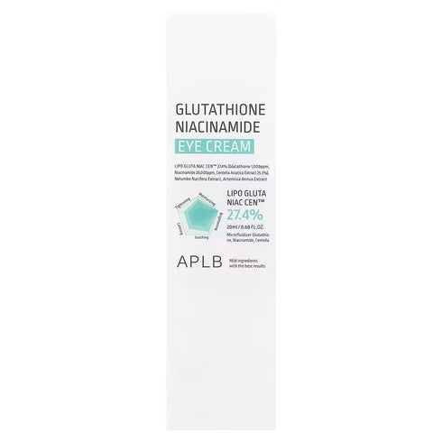 Glutathione Niacinamide Eye Cream 20ml-APLB-Matakana Pharmacy