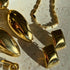Earrings - Tabular Gold-Queen Of The Foxes-Matakana Pharmacy