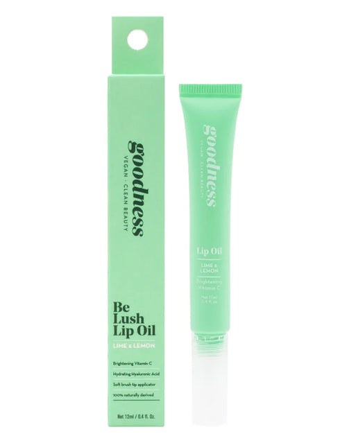 Be Lush Lip Oil Lime Lemon 10g-Matakana Pharmacy