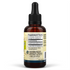 Image of the side of the glass bottle of Grapefruit Seed Liquid Extract 30ml. this shows supplement facts