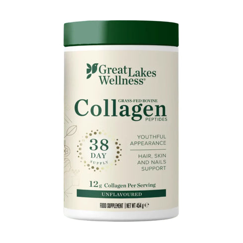 Collagen Hydrolysate Unflavoured Powder 454g-Great Lakes Gelatin Co.-Matakana Pharmacy