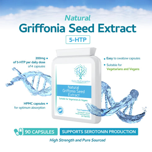 Griffonia Seed Extract (previously 5-HTP Double Strength)-Swiss Bioenergetics-Matakana Pharmacy