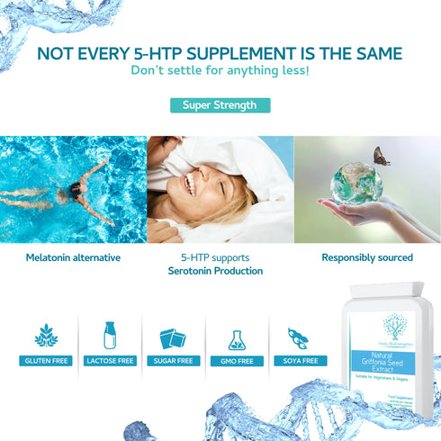 Griffonia Seed Extract (previously 5-HTP Double Strength)-Swiss Bioenergetics-Matakana Pharmacy