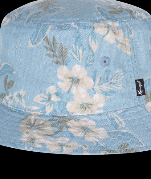 Close up image of MENS Bucket Hat CHAMBRAY M/L